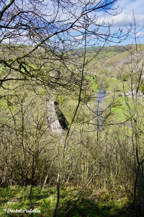 Monsal Trail on Headstone Viaduct from Monsal Head