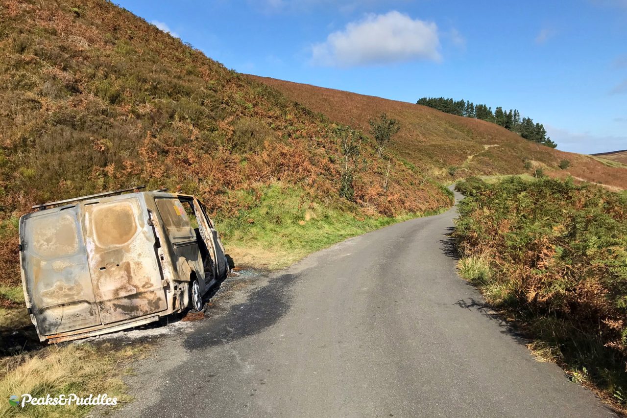 Goyt's Moss - the road from Errwood to Derbyshire Bridge