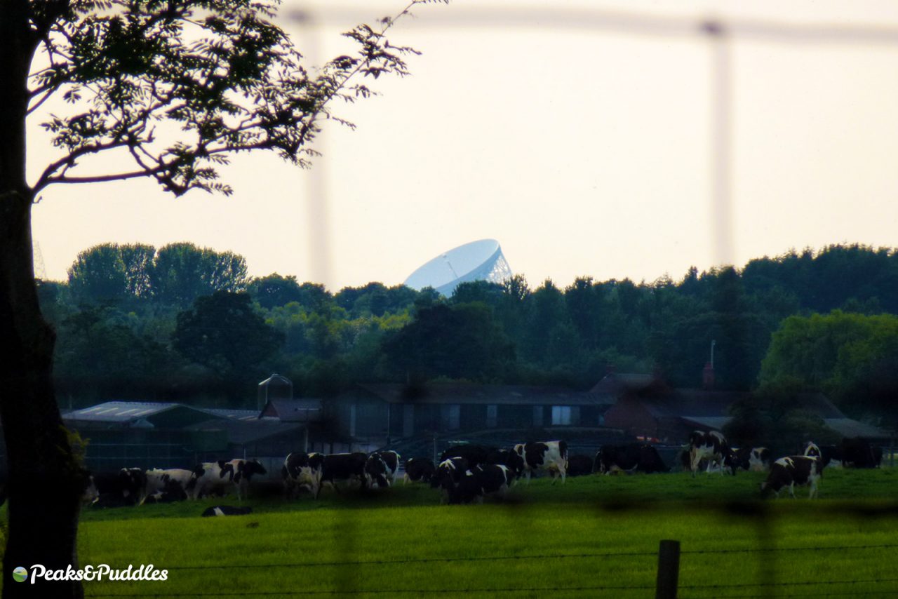 Lovell Telescope at Jodrell Bank Observatory in Cheshire