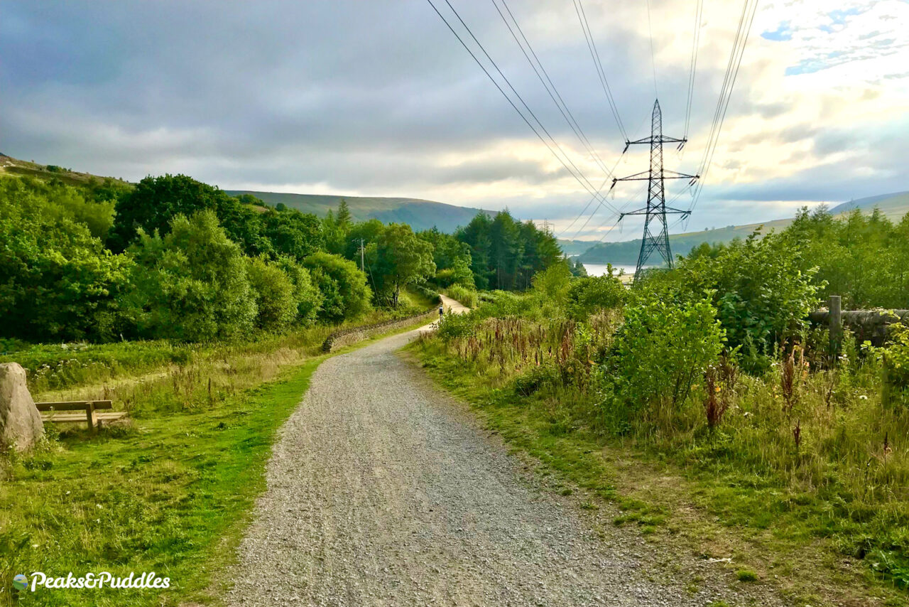 The Longdendale Trail along the old Woodhead railway line