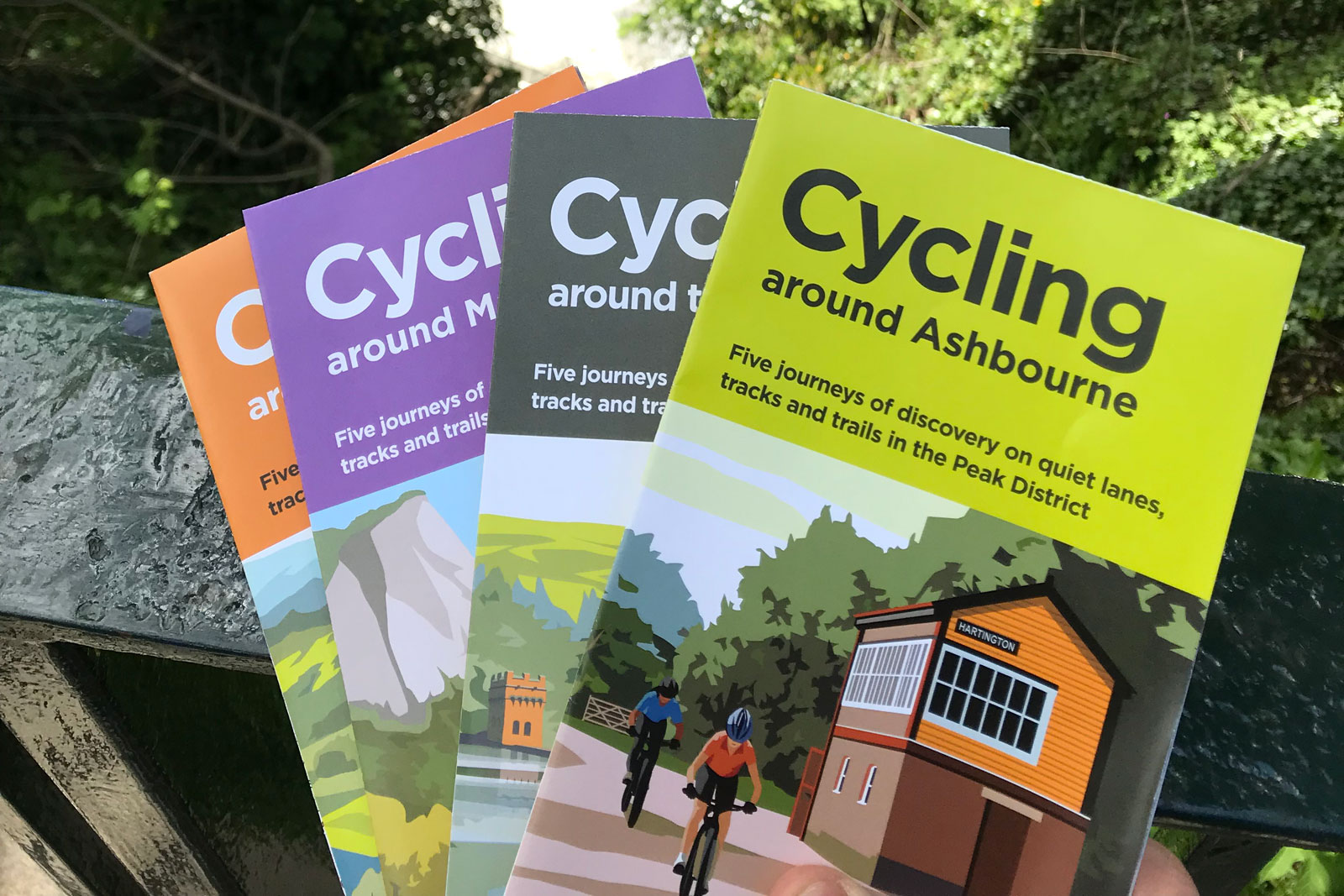 The updated Cycle Derbyshire map follows a set of four Peak District cycling guides which also oddly omitted the Goyt Valley and Buxton area of the High Peak.