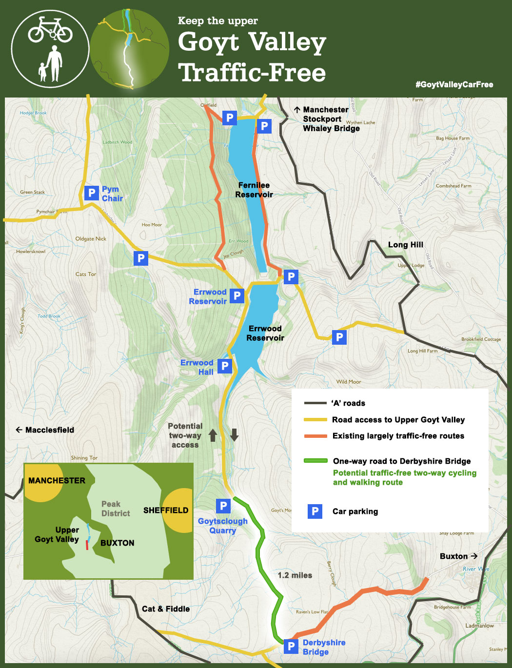 The petition to keep the upper valley traffic-free is still very much alive, just awaiting an opportune moment. Is this it?