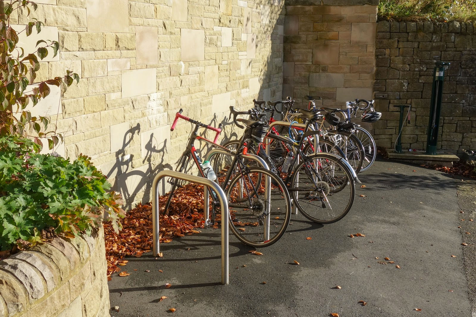 The Anglers Rest in Bamford wins best in class for its secure stands, pump and bike repair station.