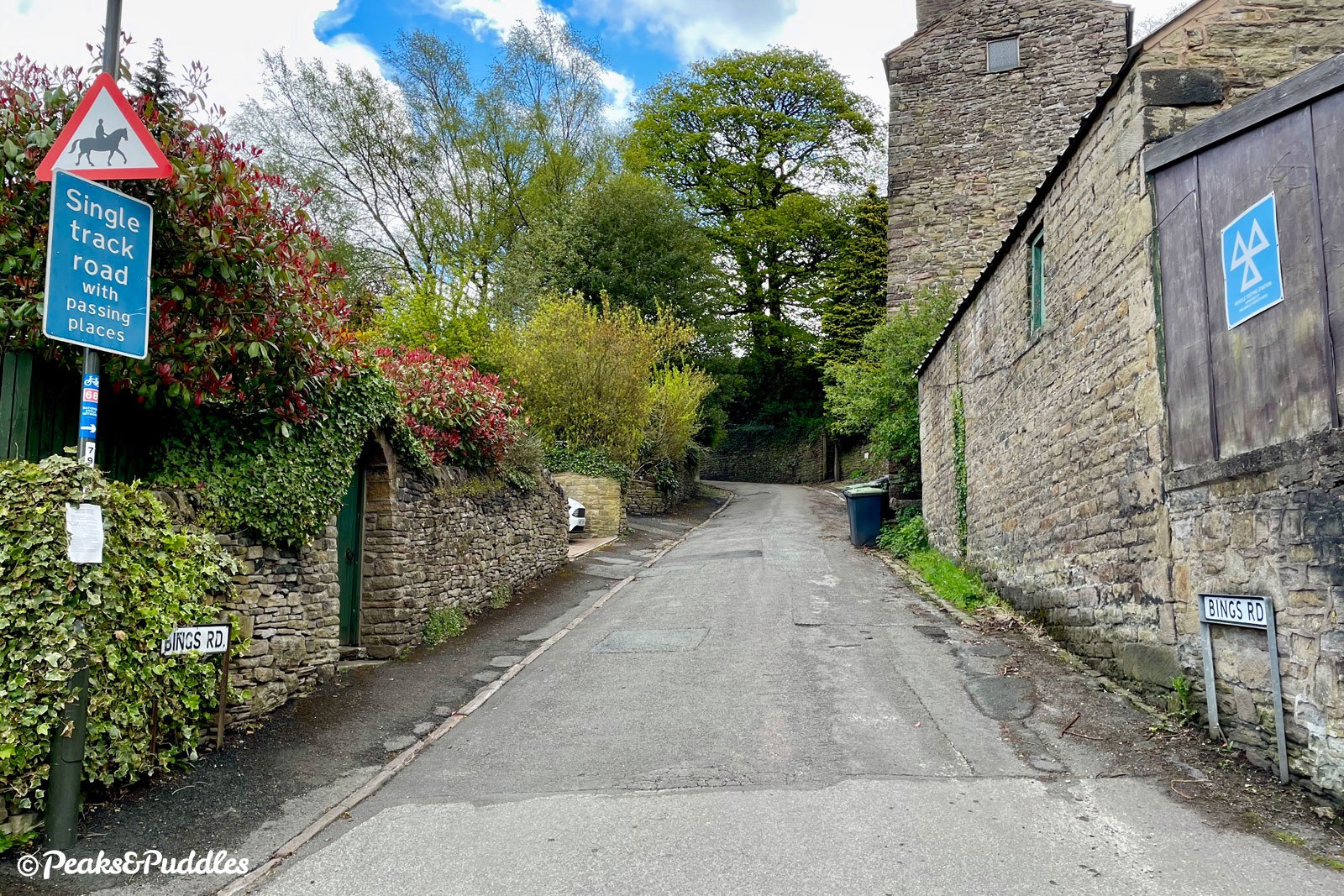 Bings Road over Silk Hill out of Whaley Bridge serves as as immediate appetiser for the climbs ahead.