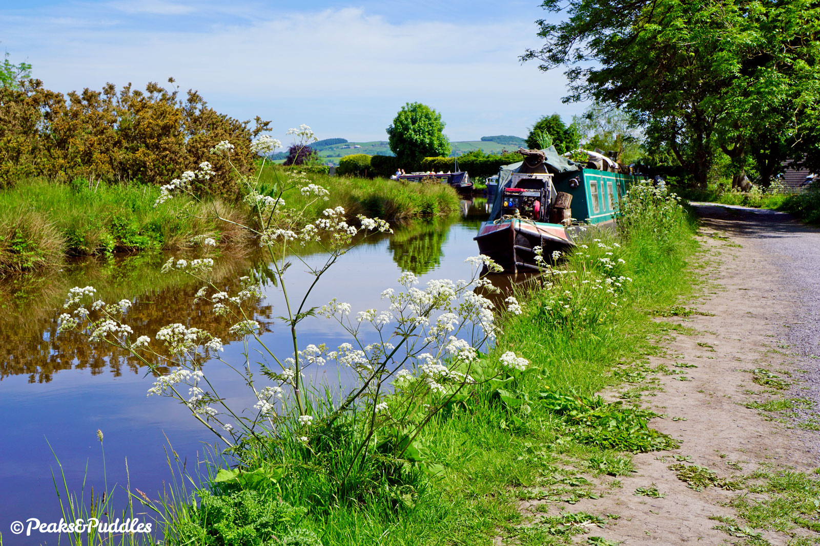Every turn of the Upper Peak Forest Canal provides a new scenic delight.